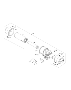 Kohler Cv732-3015 Air Intake And Filtration Diagram and Parts List for Z-FORCESZ60 (53FJD-53FJD050)(2015) Cub Cadet Lawn Tractor